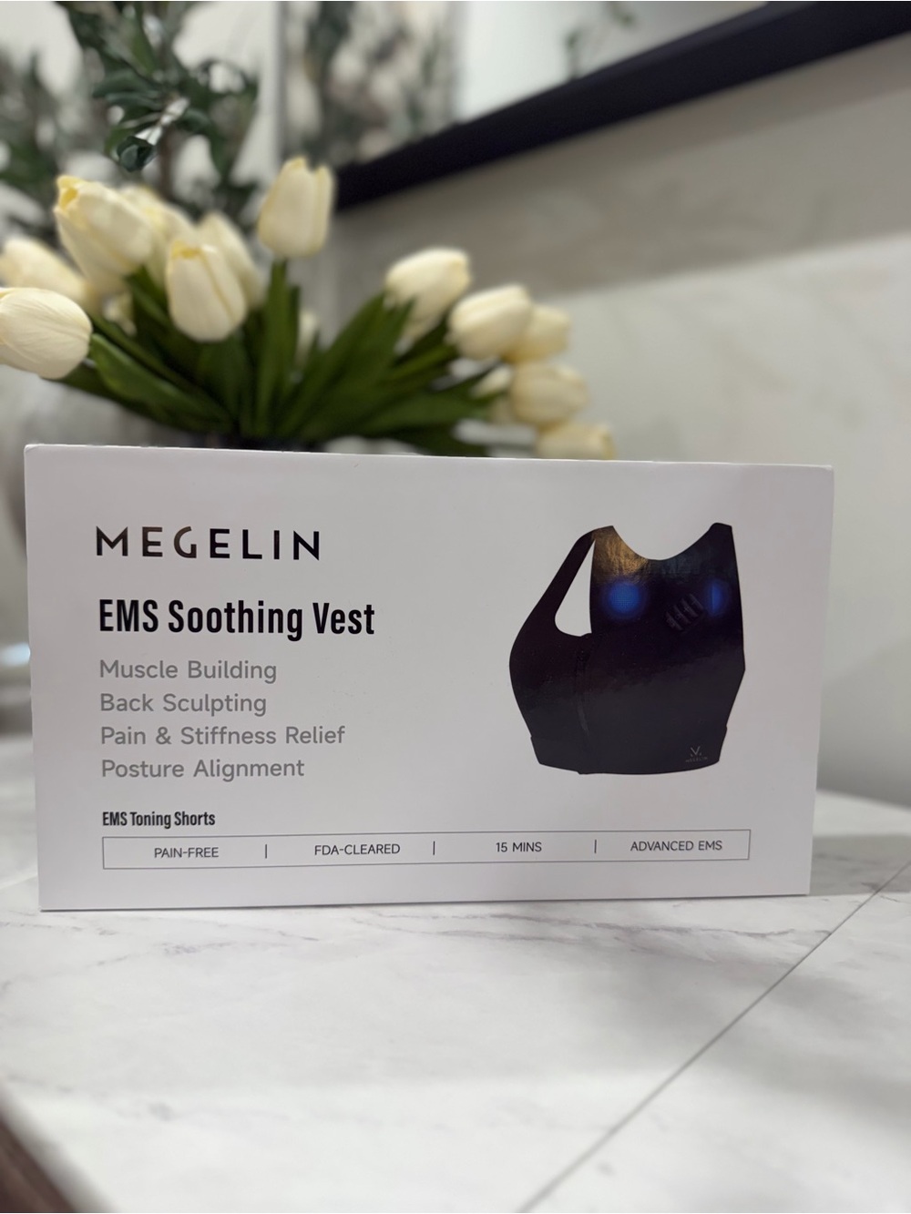 MEGELIN EMS Soothing Vest - Black